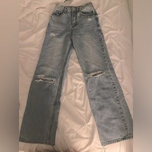 Edikted Lori High-Rise Wide Leg Jeans